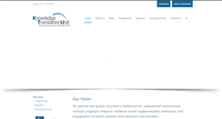Desktop Screenshot of knowledgetranslation.co.za